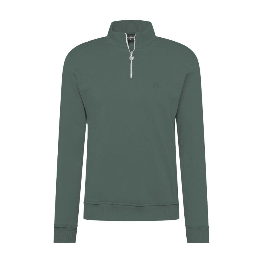 WESTMARK LONDON WESTMARK LONDON Sweatshirt CORE groen gemêleerd -