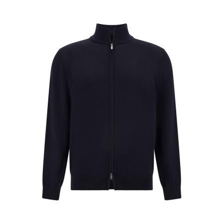 Boggi Milano Boggi Milano Gebreid vest navy