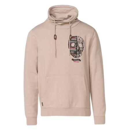 KOROSHI Trui beige / rood / zwart