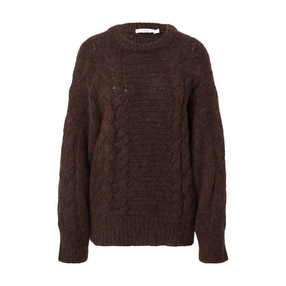IRO IRO Trui SOLENN donkerbruin -