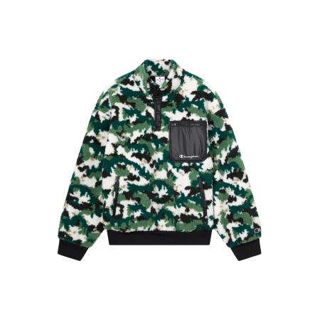 Champion Authentic Athletic Apparel Trui donkergroen / zwart / wit