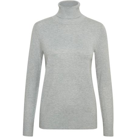 Saint Tropez SAINT TROPEZ Trui Mila grijs gemêleerd