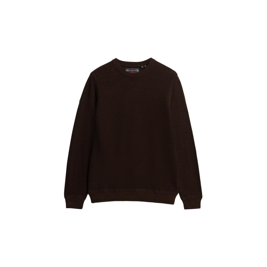 Superdry Trui donkerbruin Bruin