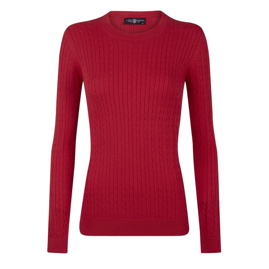 Jimmy Sanders Jimmy Sanders Trui bordeaux -