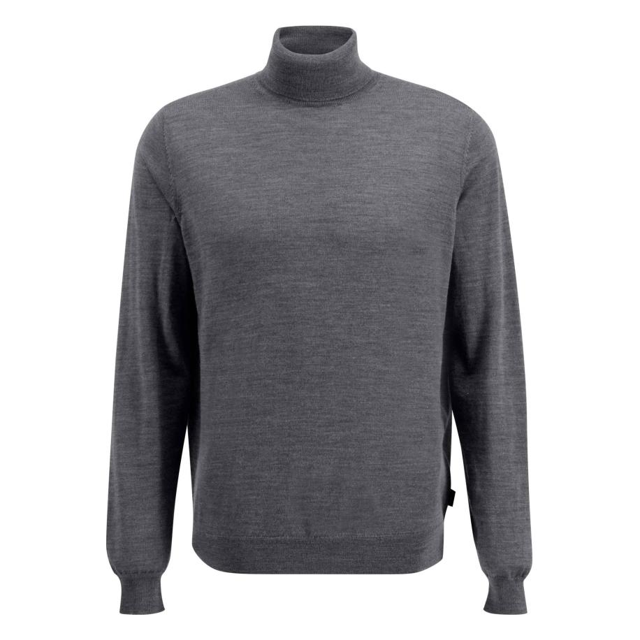 Fynch-Hatton Gebreide trui Coltrui, Effen Multicolor