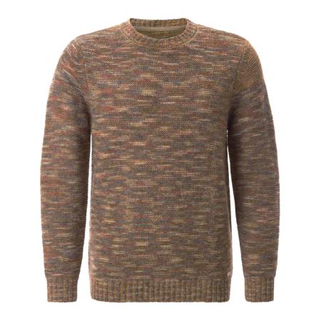 BABISTA BABISTA Trui Rosaletto donkerblauw / sepia / roestrood / wit