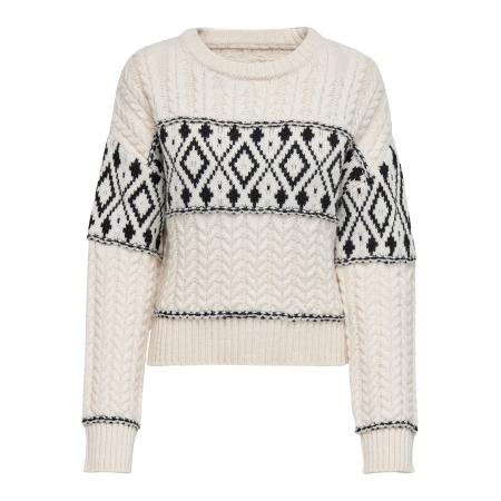 Only ONLY Trui ONLMarent zwart / wolwit