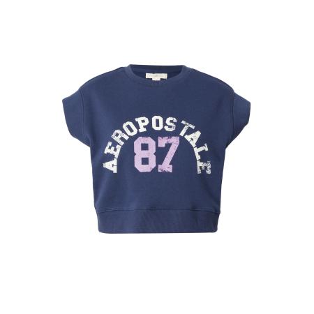 Aeropostale AÉROPOSTALE Sweatshirt navy / lavendel / wit