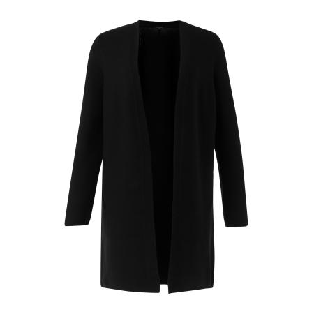 Comma COMMA Gebreid vest zwart