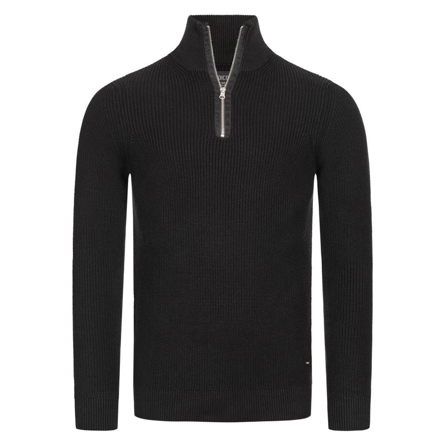 INDICODE JEANS INDICODE JEANS Trui Mayer zwart -