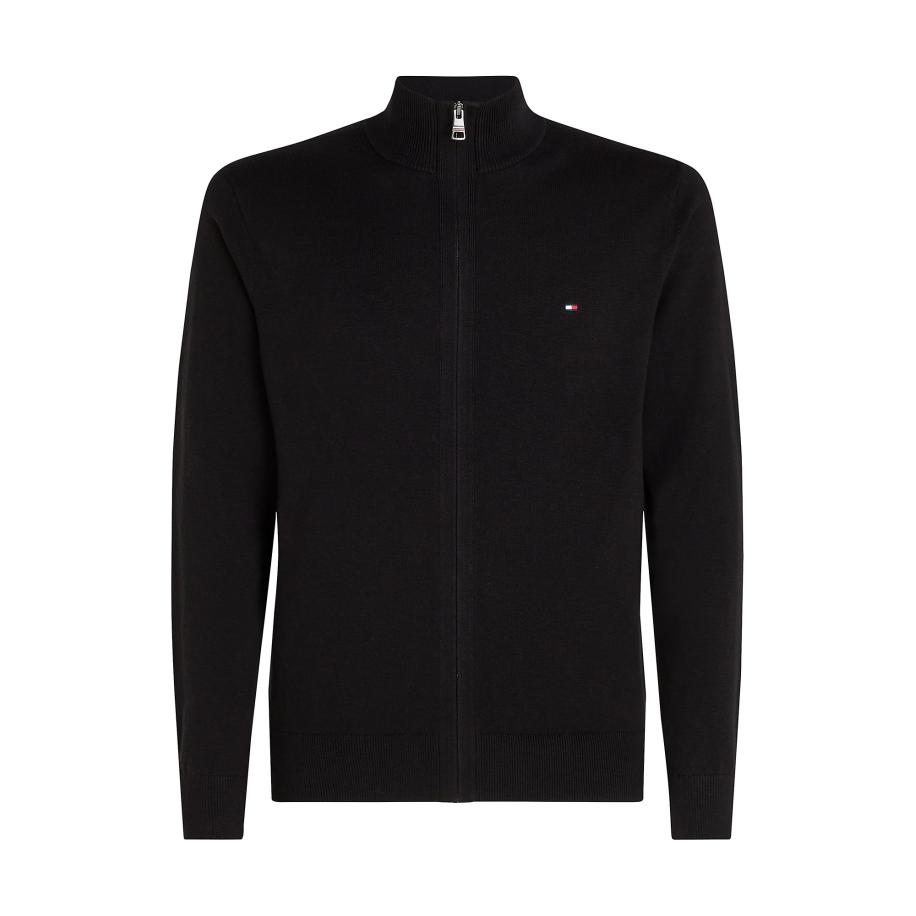 Tommy Hilfiger TOMMY HILFIGER Gebreid vest rood / zwart / wit -