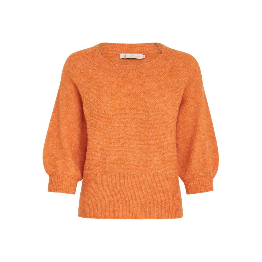Peppercorn Peppercorn Trui Flores oranje gemêleerd -