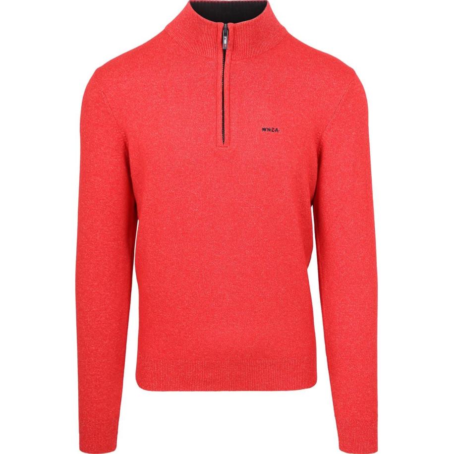 NZA Half Zip Trui Christopher Melange Rood Rood