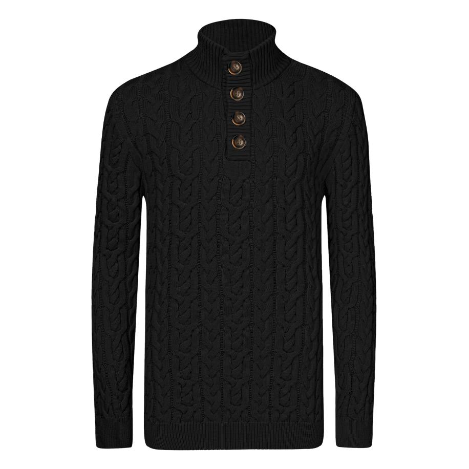 Jimmy Sanders Jimmy Sanders Trui zwart -