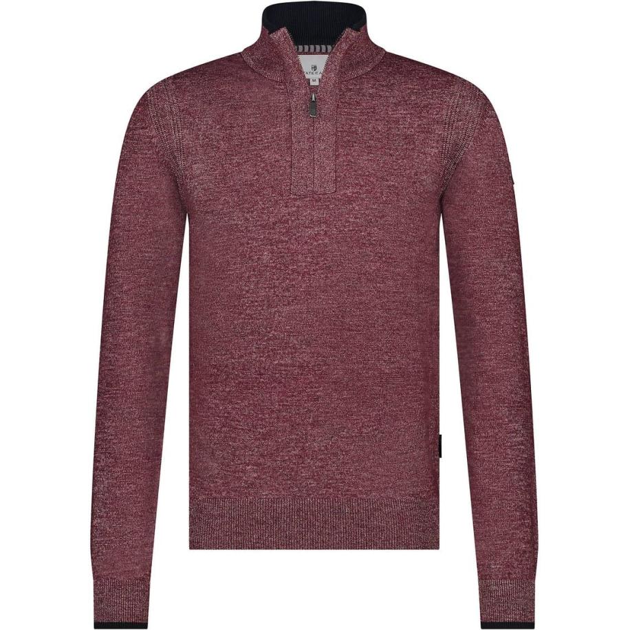State Of Art Half Zip Trui Rood Rood