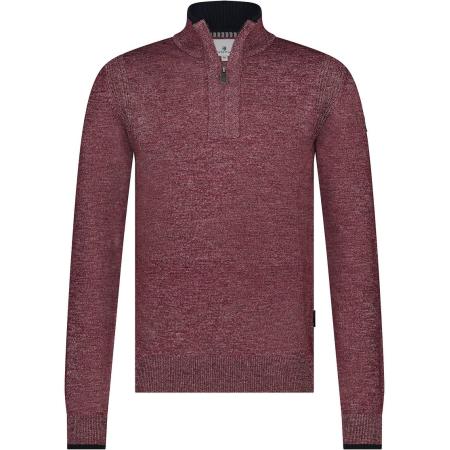 State Of Art Half Zip Trui Rood