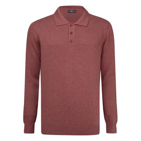 Jimmy Sanders Jimmy Sanders Trui framboos / lichtroze