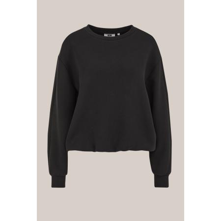 WE Fashion Dames sweater - Regular fit - Zwart - Viscose - Maat: XS