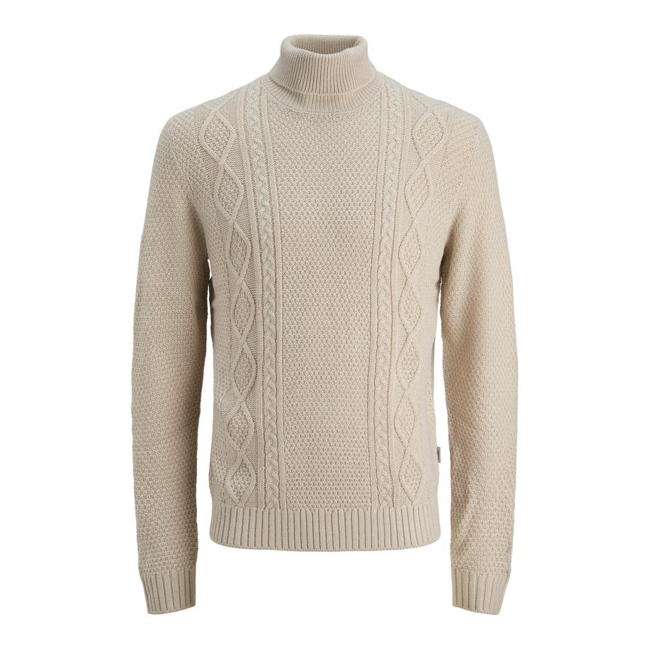 JJ Rebel JJ Rebel Trui JREBJOSH taupe -