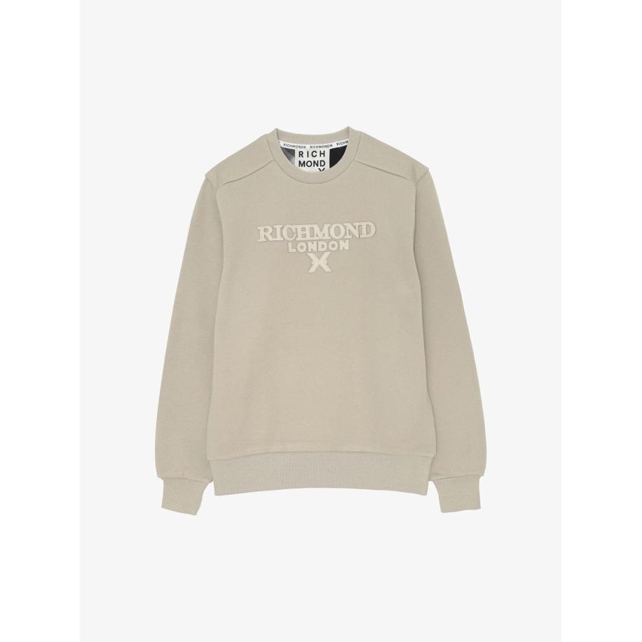 John Richmond Sweatshirt Nuance beige Bruin
