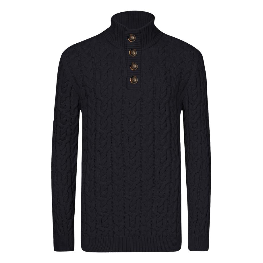 Jimmy Sanders Jimmy Sanders Trui navy -