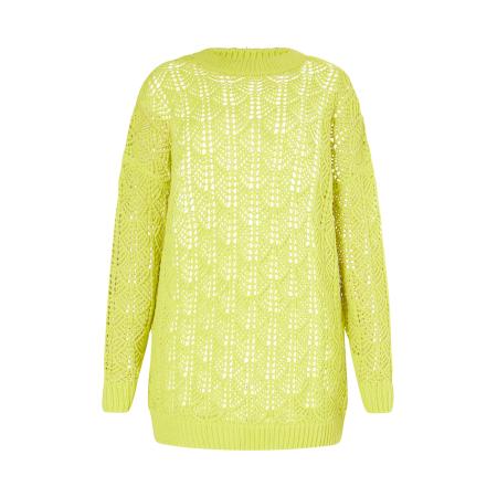 IZIA IZIA Trui Hoona limoen