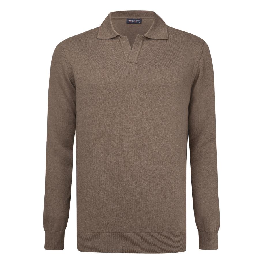 Jimmy Sanders Jimmy Sanders Trui bruin -