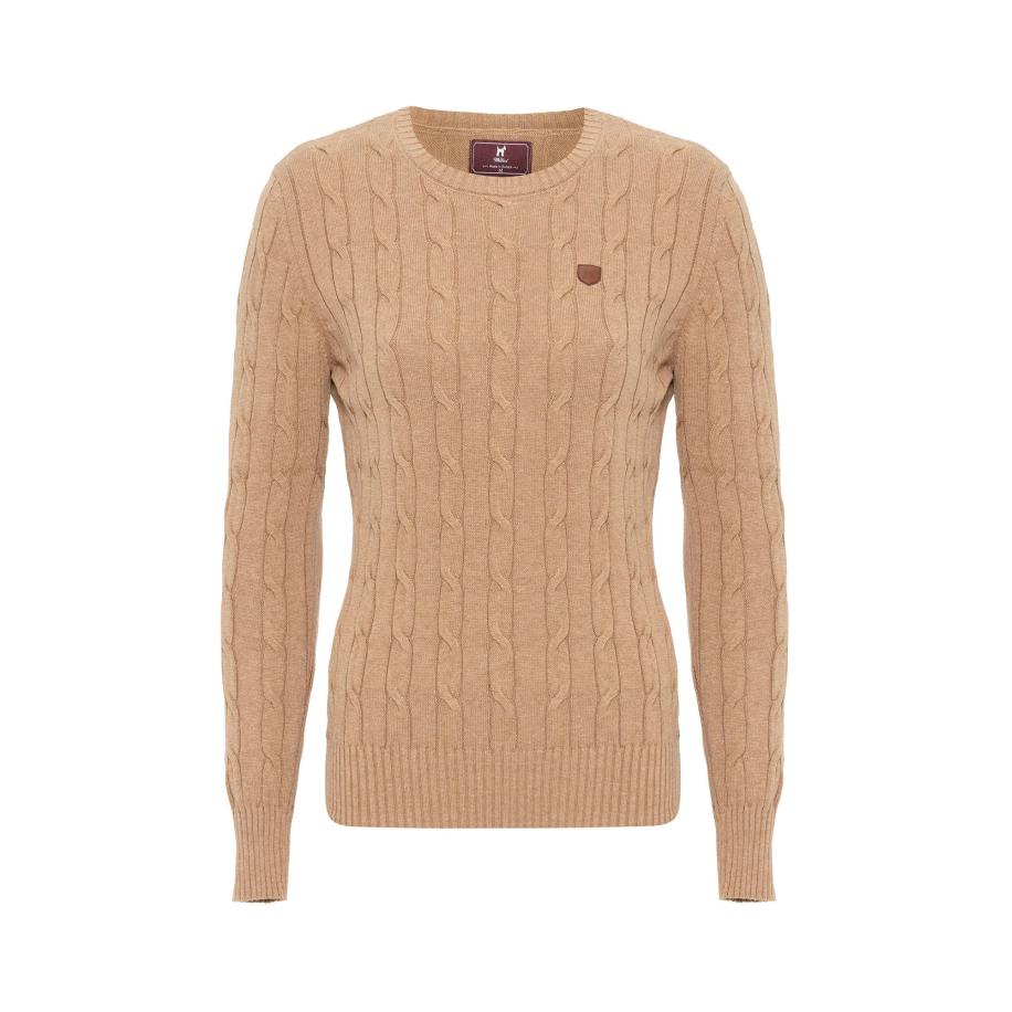 Williot Williot Trui Fuerteventura lichtbruin -