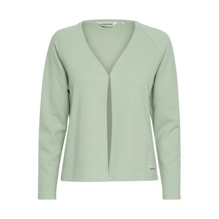 Oxmo Oxmo Sweatvest Jonia pastelgroen