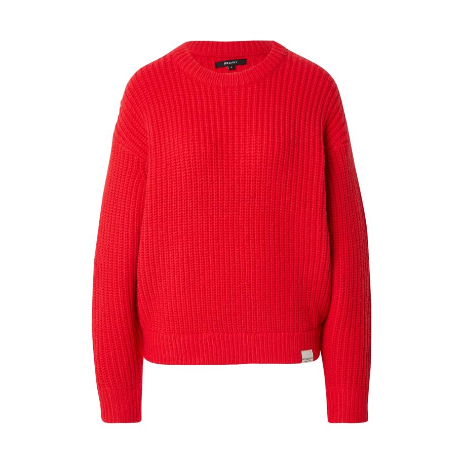 Iriedaily Iriedaily Trui Hairiette knalrood -