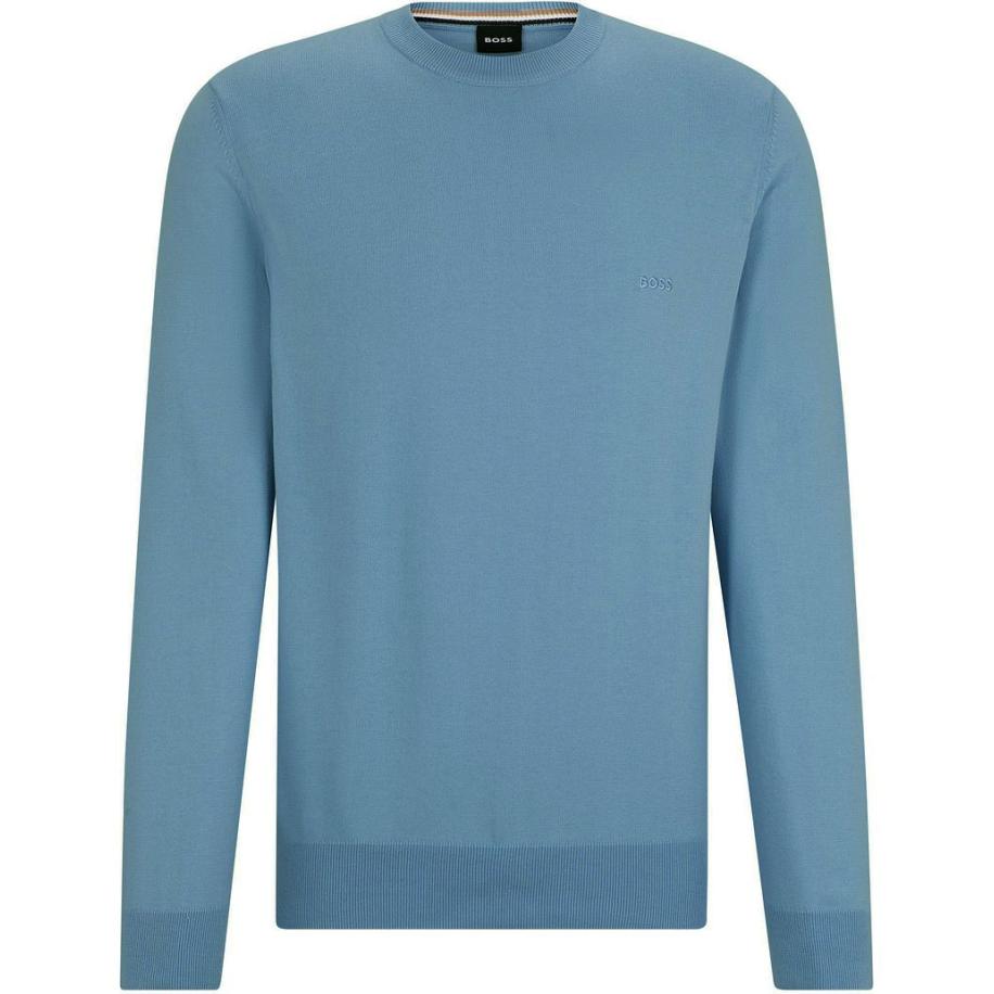 BOSS Pullover Pacas Blauw Blauw