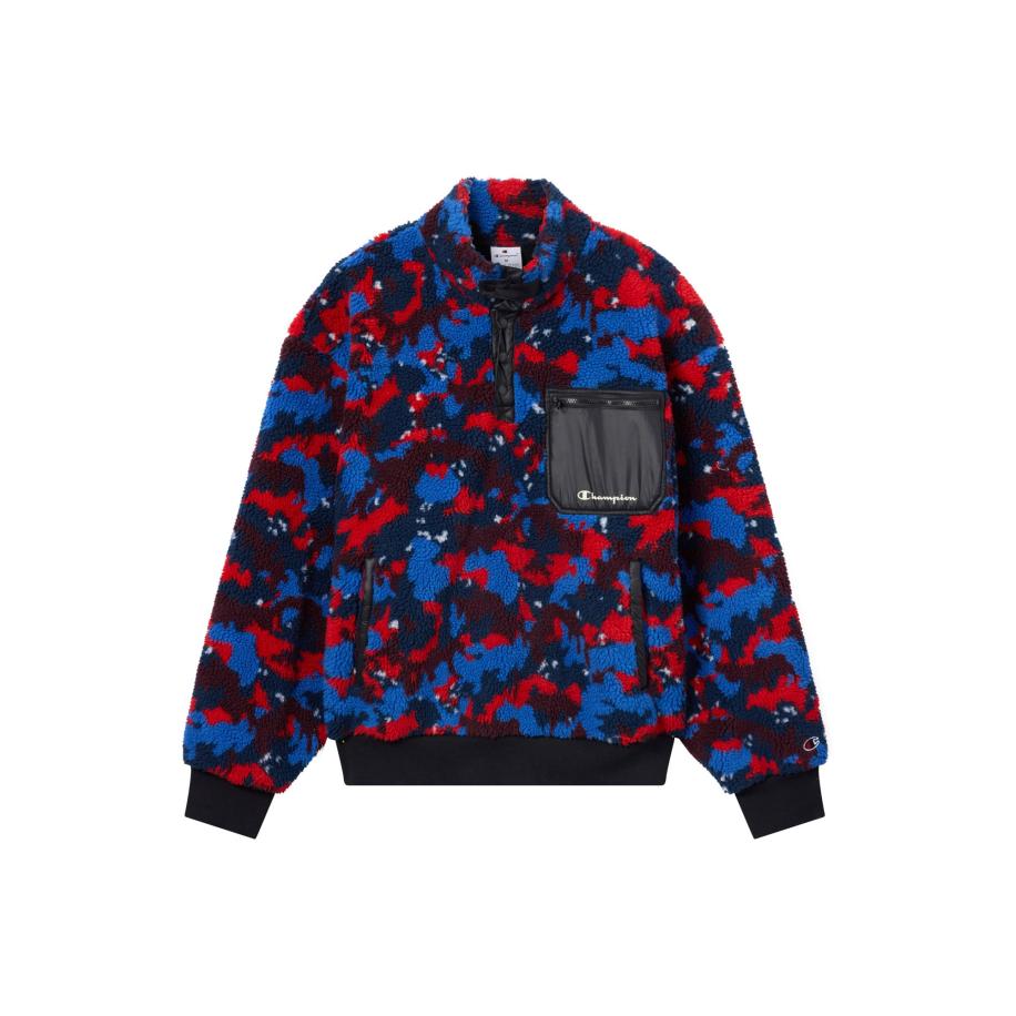 Champion Authentic Athletic Apparel Trui blauw / rood / bordeaux / zwart Zwart