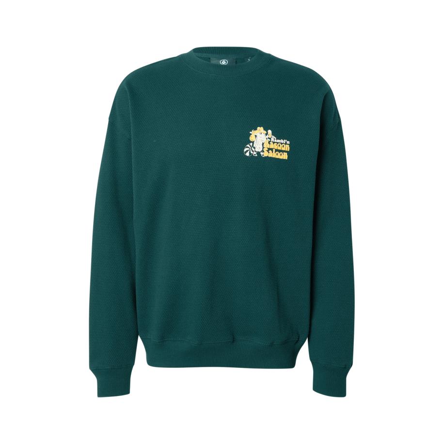 Volcom Sweatshirt RACOON geel / donkergroen / offwhite Groen