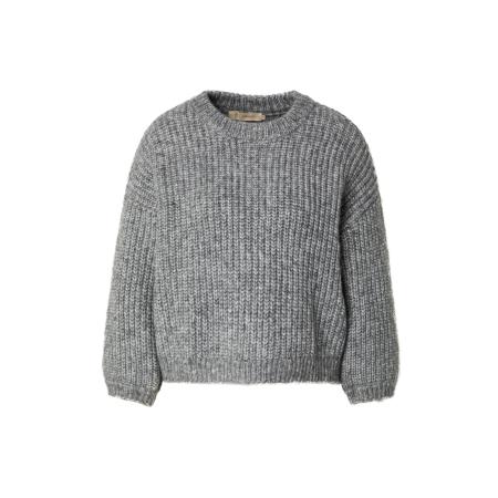 Peppercorn Trui Cori grijs gemêleerd