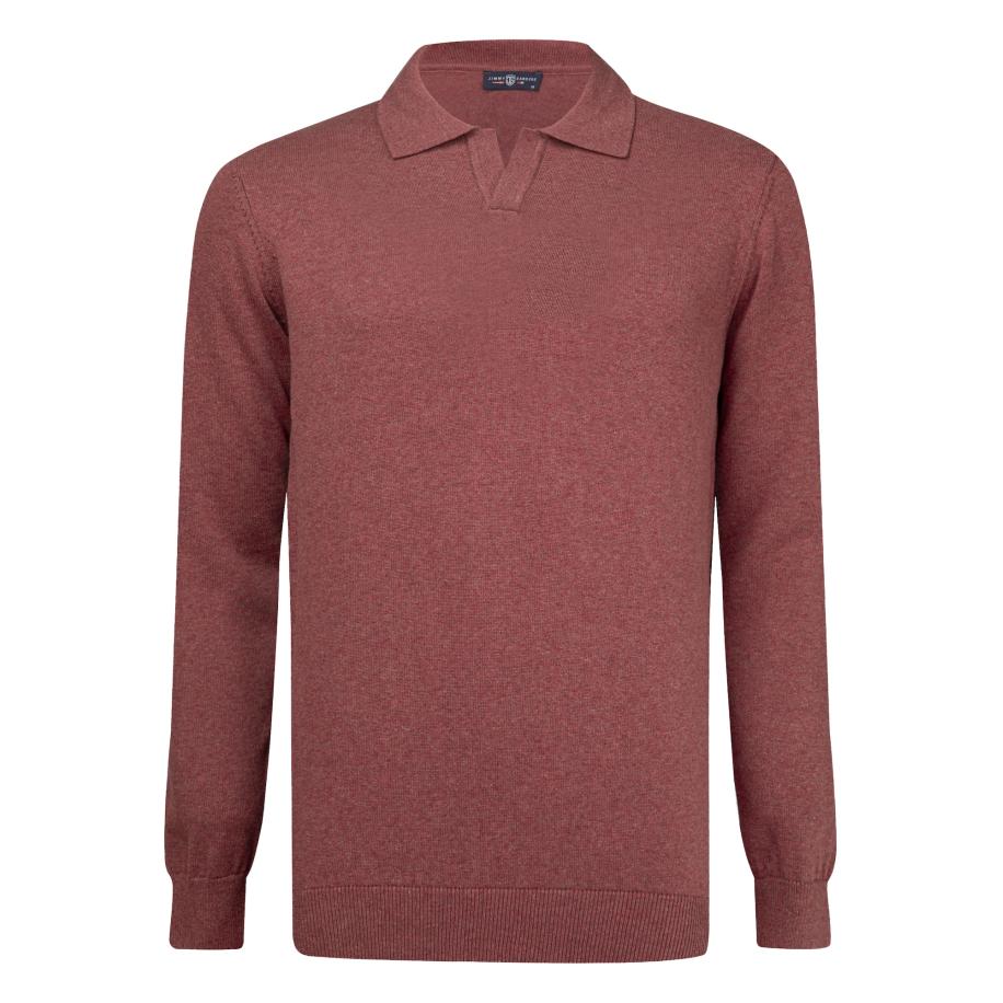 Jimmy Sanders Jimmy Sanders Trui oudroze -