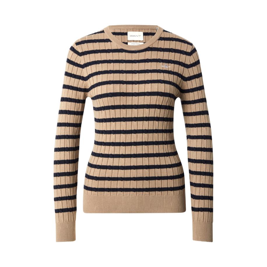 Gant GANT Trui lichtbruin / zwart -