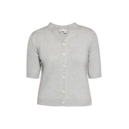 Usha Usha Gebreid vest grijs