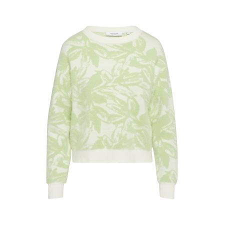 comma casual identity comma casual identity Trui pastelgroen / wit