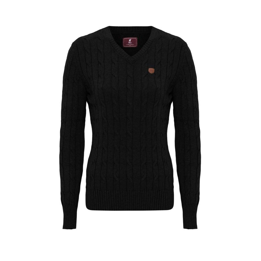 Williot Williot Trui bruin / zwart -