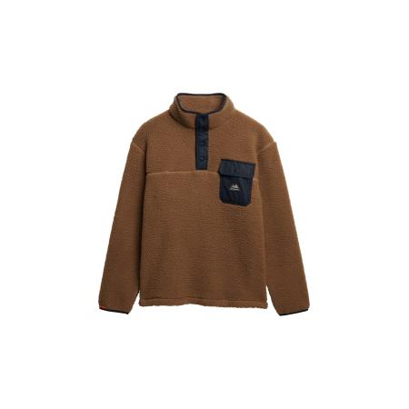 Superdry Trui Fuji karamel / zwart