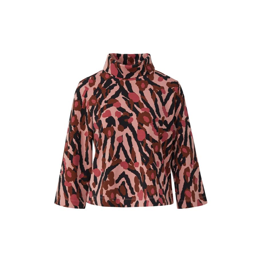 s.Oliver BLACK LABEL s.Oliver BLACK LABEL Trui karmijnrood / watermeloen rood / zwart -