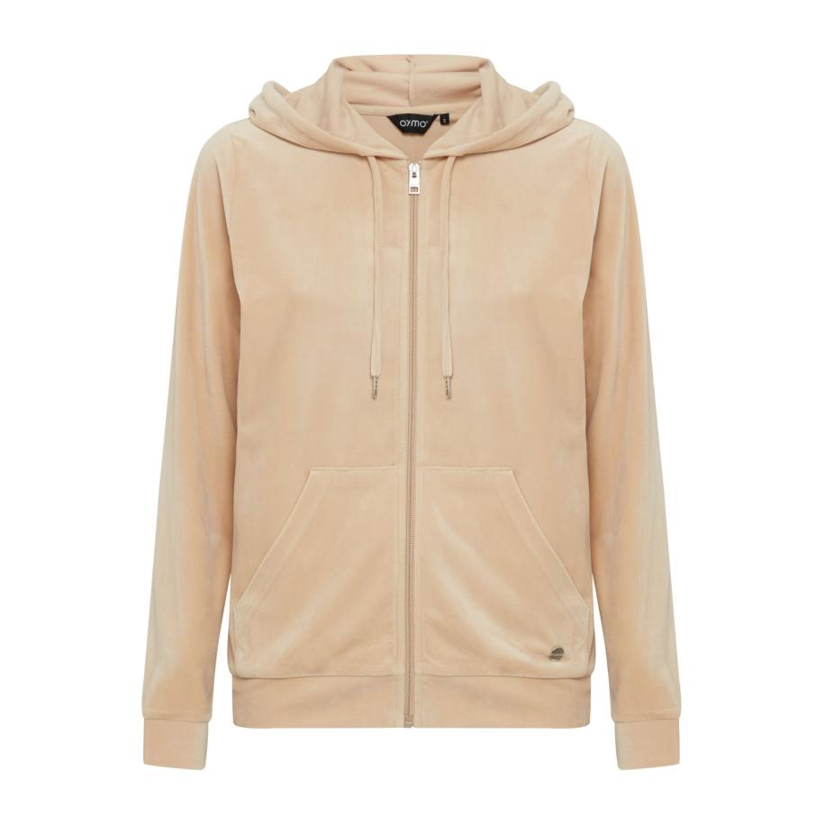 Oxmo Oxmo Sweatvest Itanna sand Bruin