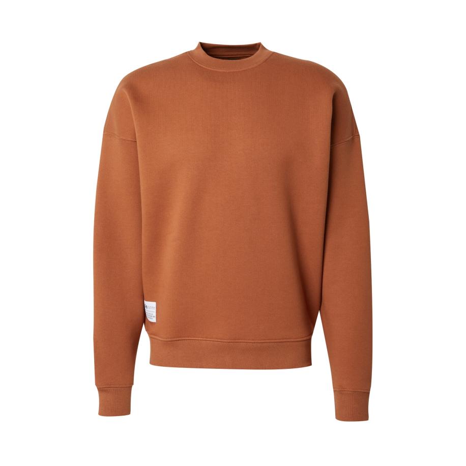 Alpha Industries ALPHA INDUSTRIES Sweatshirt cognac / zwart -