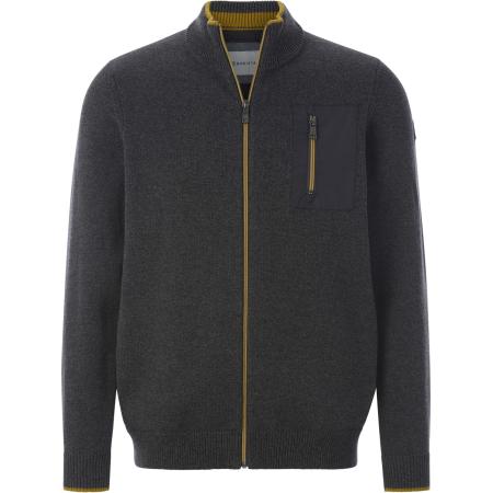 BABISTA BABISTA Gebreid vest Falon grijs gemêleerd