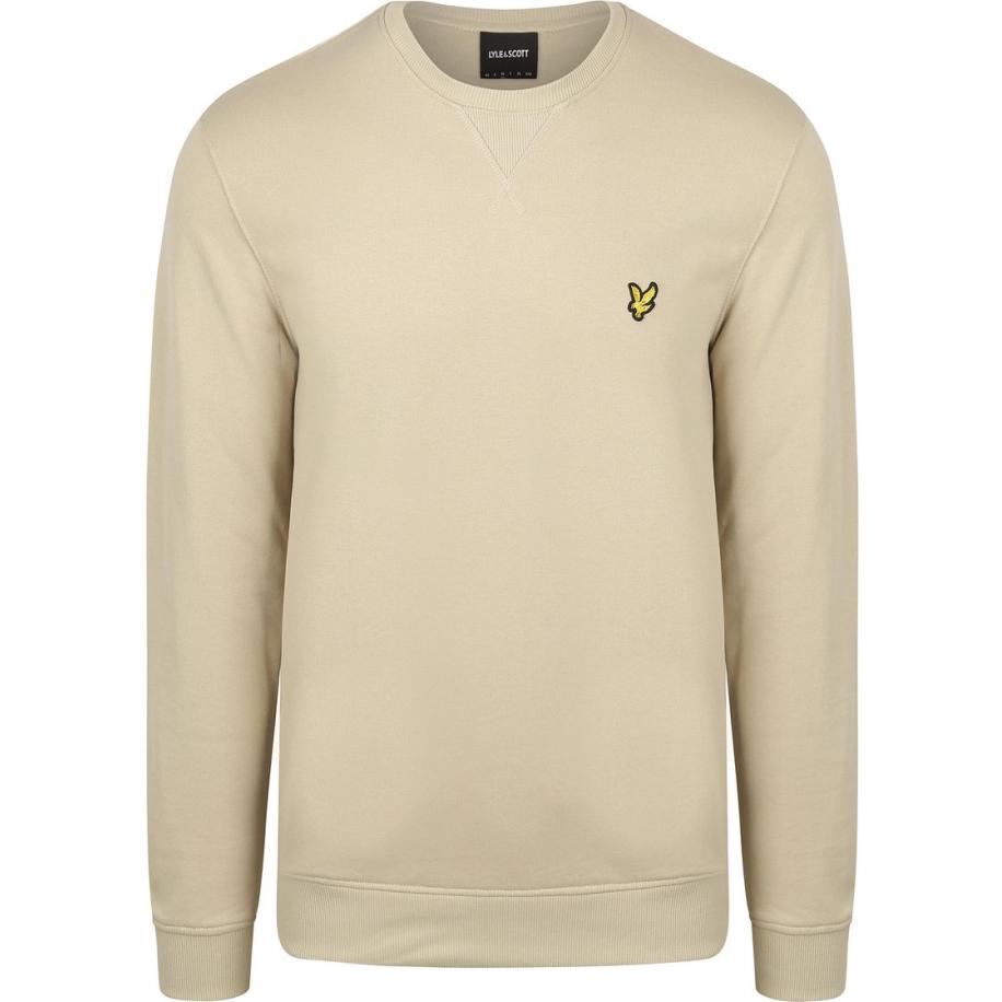 Lyle & Scott Sweater Greige Grijs