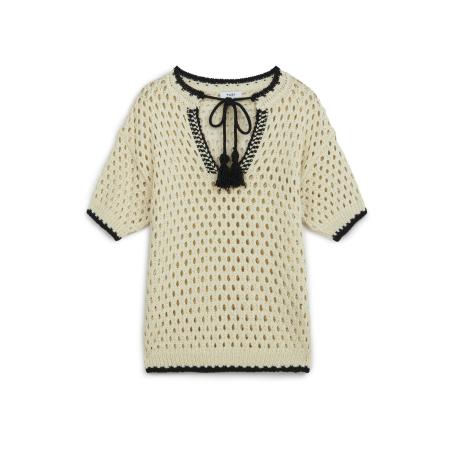 Twist Twist Trui zwart / natuurwit