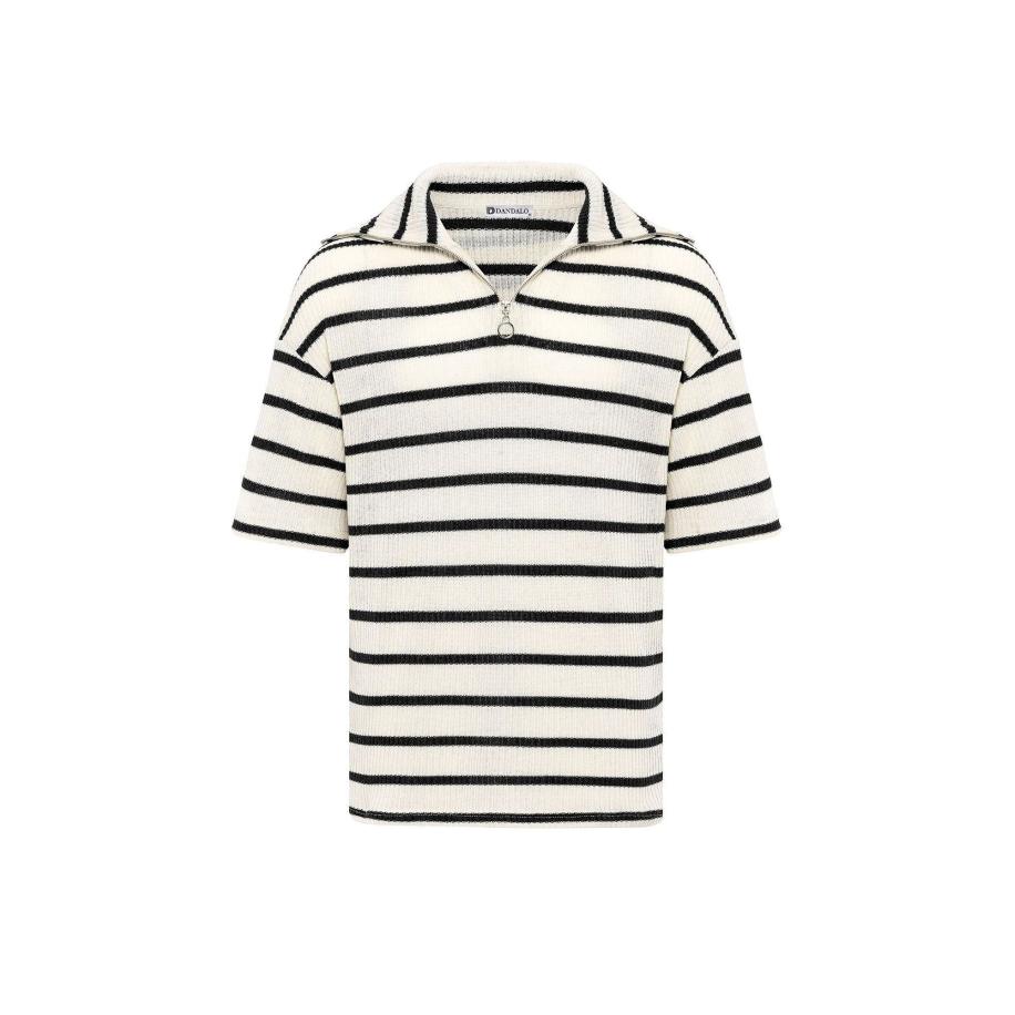 Dandalo Dandalo Trui zwart / offwhite -