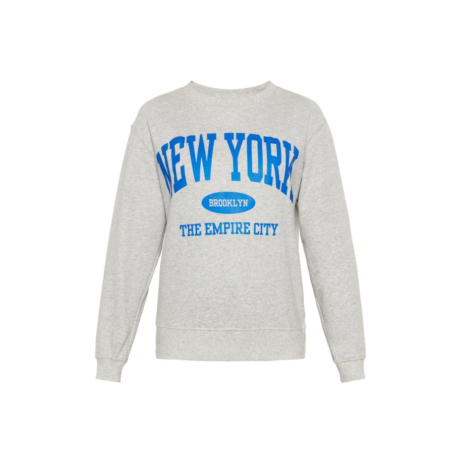 SANIKA SANIKA Sweatshirt blauw / grijs gemêleerd -