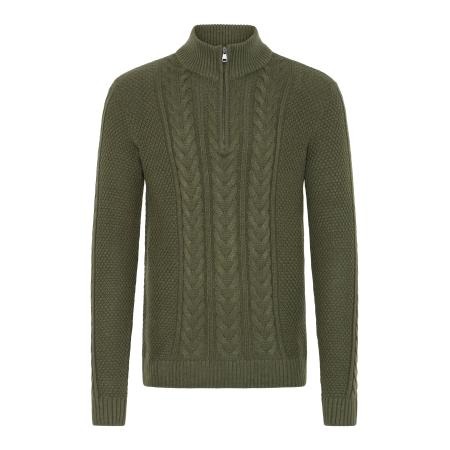 BLEND Trui BHBASIM donkergroen