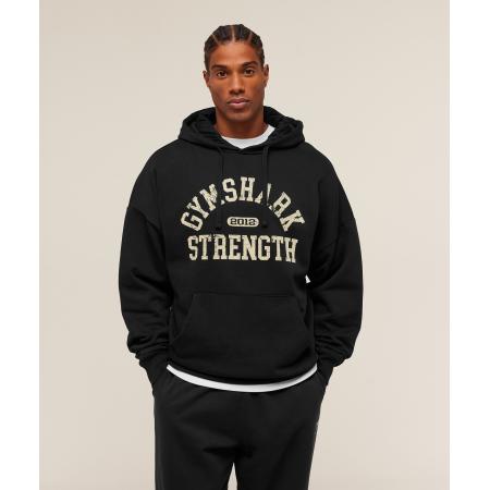 Gymshark 2012 Strength Hoodie Black